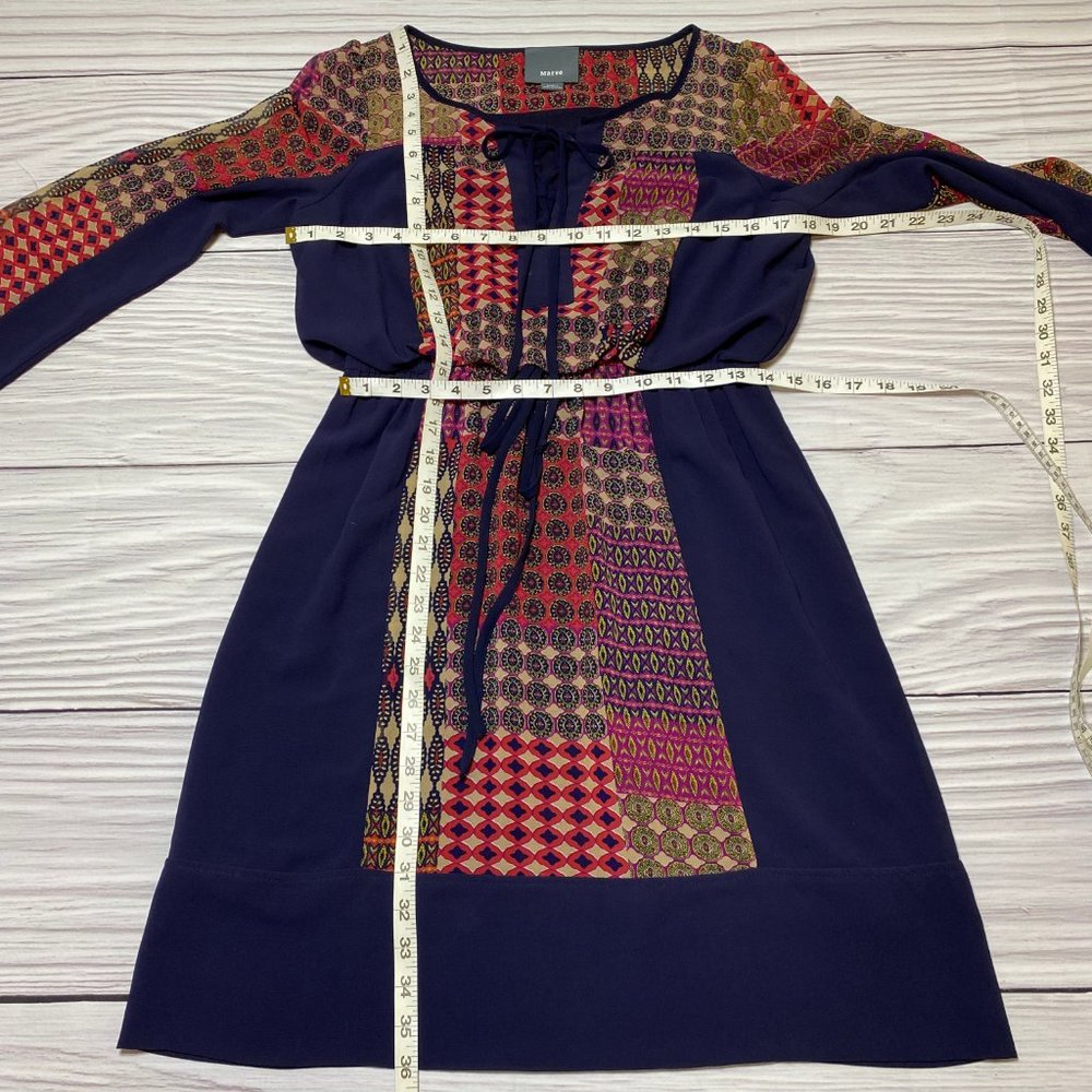 Anthropologie Maeve Blue Rosalie Peasant Dress - Picture 4 of 14